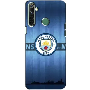 Силиконовые Чехлы принт Футбол на Realme 6i (ManCity)