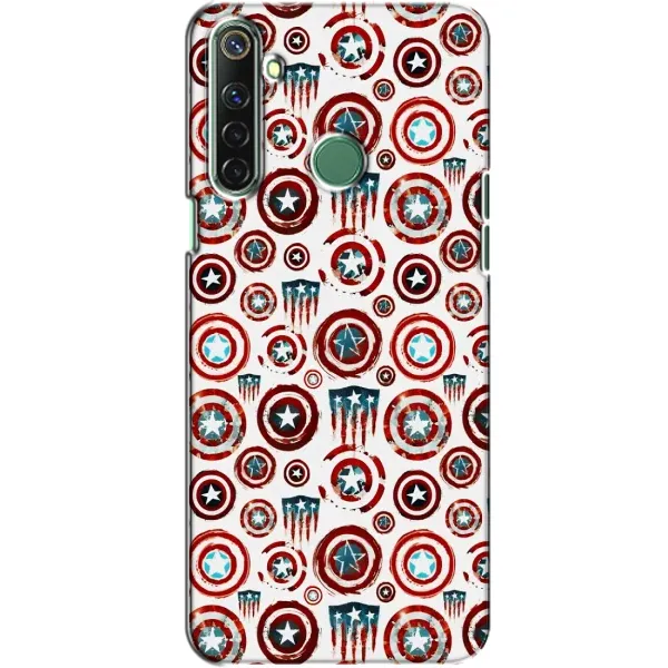 Чехол с рисунком «Марвел щиты» для Realme 6i Чехол с рисунком «Марвел щиты» для Realme 6i