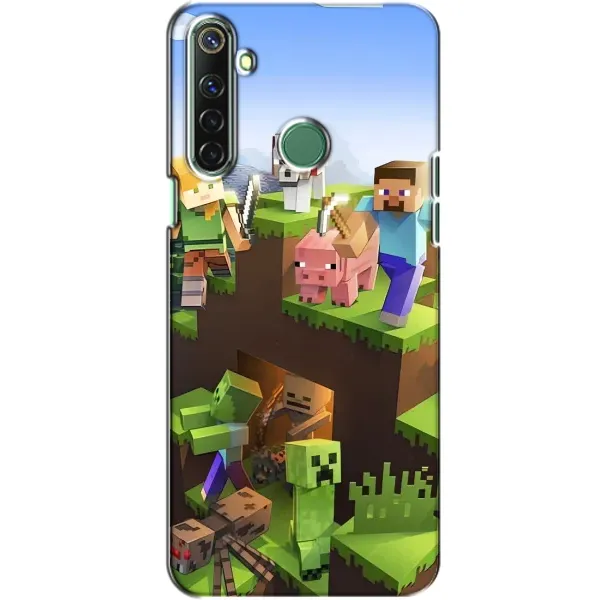 Чехол с рисунком «Майн-крафт» для Realme 6i Чехол с рисунком «Майн-крафт» для Realme 6i