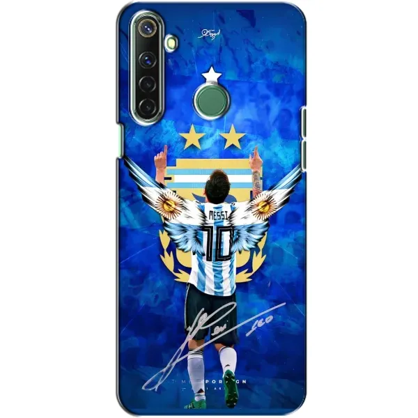 Чехол с рисунком «Месси Аргентина» для Realme 6i Чехол с рисунком «Месси Аргентина» для Realme 6i