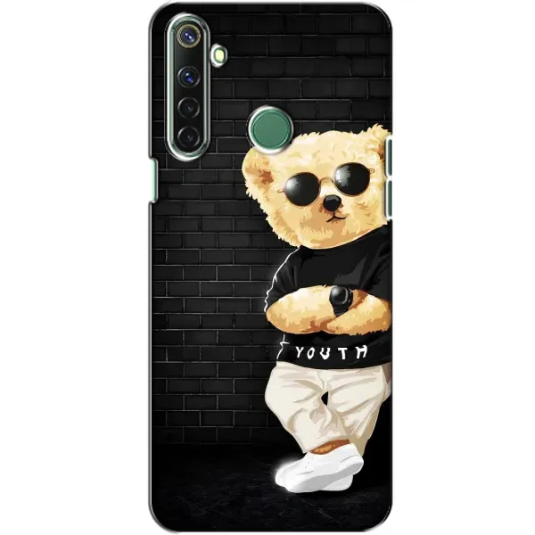 Чехол с рисунком «Мишка в очках» для Realme 6i Чехол с рисунком «Мишка в очках» для Realme 6i