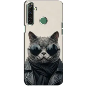 Чохол на тематику: Коти для Realme 6i (Модний кіт)