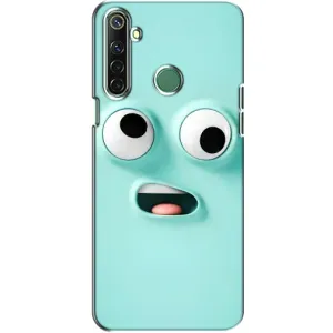 Силиконовые Чехлы (смешные стикеры) для Realme 6i (Забавное мятное лицо)