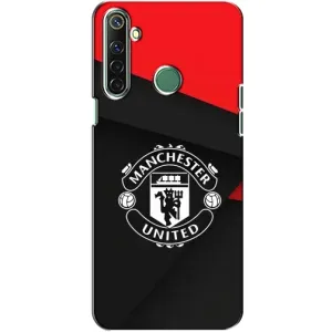 Силиконовые Чехлы принт Футбол на Realme 6i (MU)