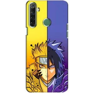 Купить Чехлы на телефон с принтом Anime для Realme 6i (Naruto Vs Sasuke)