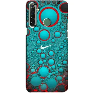 Силіконовый Чохол на Realme 6i з картинкою НАЙК (Найк зелений)