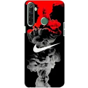 Силіконовый Чохол на Realme 6i з картинкою НАЙК (Nike дим)
