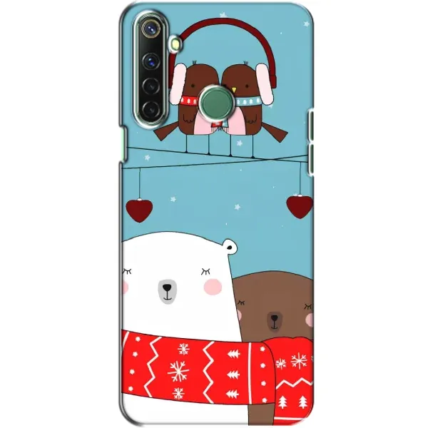 Чехол с рисунком «Новогодний медвеженок» для Realme 6i Чехол с рисунком «Новогодний медвеженок» для Realme 6i