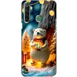 Чехлы на Новый Год Realme 6i (Новогодний ведмеженок)