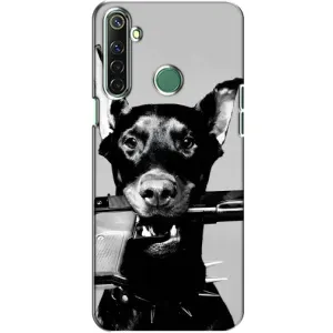 Чохол ДОБЕРМАН для Realme 6i (Небезпечний доберман)