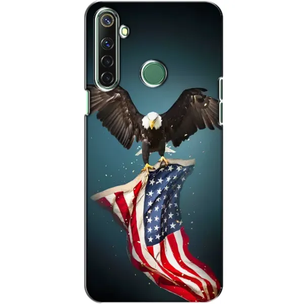Чехол с рисунком «Орел и флаг» для Realme 6i Чехол с рисунком «Орел и флаг» для Realme 6i