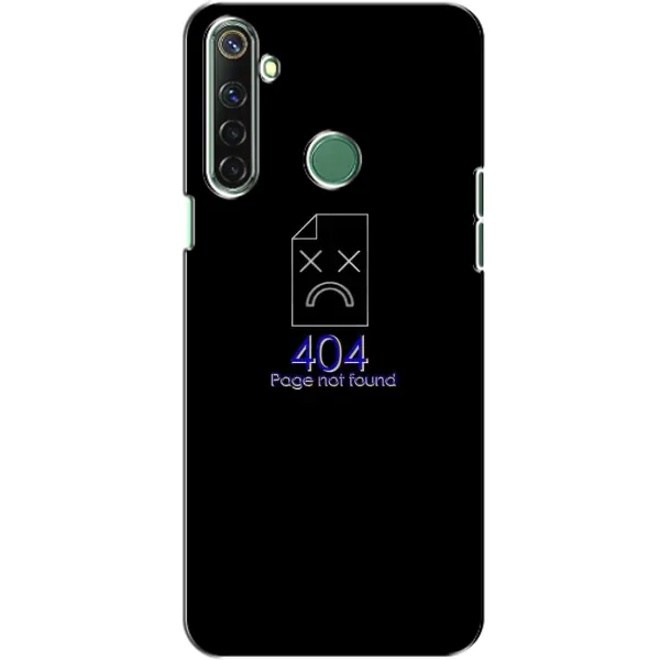 Чехол с рисунком «Ошибка 404» для Realme 6i Чехол с рисунком «Ошибка 404» для Realme 6i