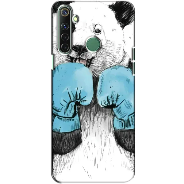 Чехол с рисунком «Панда боксер» для Realme 6i Чехол с рисунком «Панда боксер» для Realme 6i