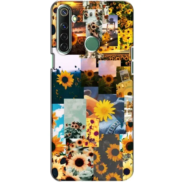 Чехол с рисунком «Подсолнуховый дизайн» для Realme 6i Чехол с рисунком «Подсолнуховый дизайн» для Realme 6i