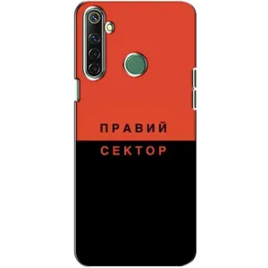 Чехлы УПА (Красно-Чёрный) на Realme 6i (Правый Серктор)