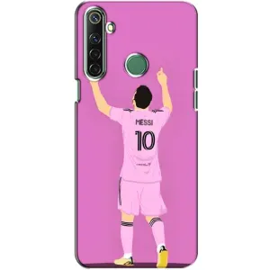 Чехлы Лео Месси в Майами на Realme 6i (Празднование Месси)
