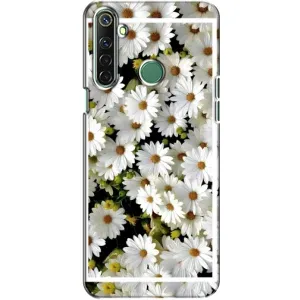 Чохол з ромашками на Realme 6i (Рамка в ромашках)