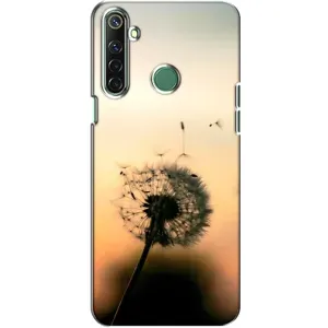 Силіконовий Чохол з кульбабками на Realme 6i (Роздмухана кульбабка)