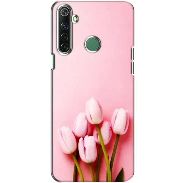 Чехол с рисунком «Розовые тюльпаны» для Realme 6i Чехол с рисунком «Розовые тюльпаны» для Realme 6i