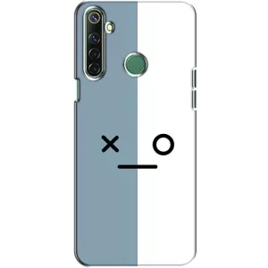 Силиконовые Чехлы (смешные стикеры) для Realme 6i (Серо-белый)
