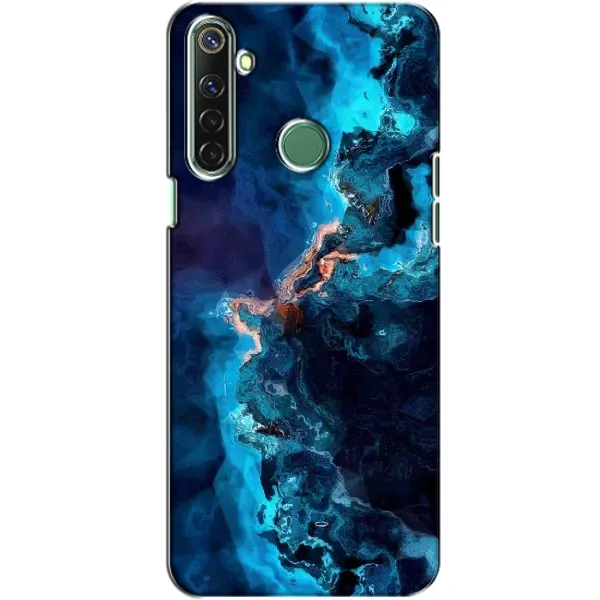 Чехол с рисунком «Синий мрамор» для Realme 6i Чехол с рисунком «Синий мрамор» для Realme 6i