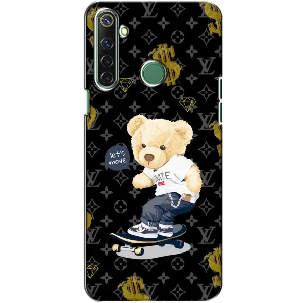 Чехол с рисунком «Скейтер Тедди» для Realme 6i Чехол с рисунком «Скейтер Тедди» для Realme 6i