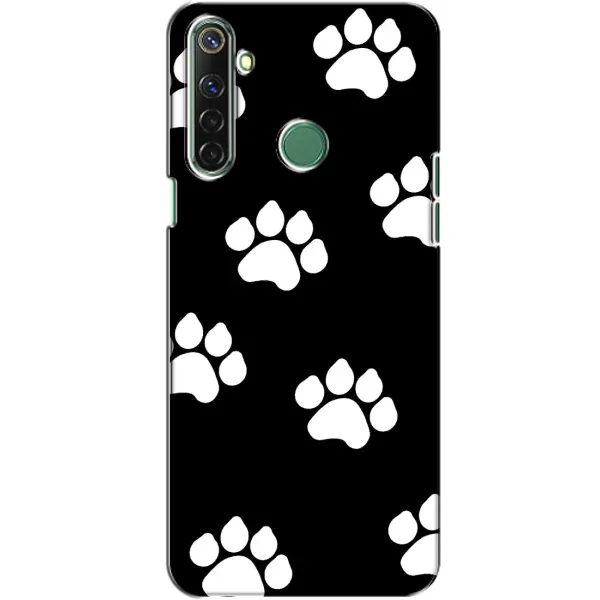 Чехол с рисунком «Следы собак» для Realme 6i