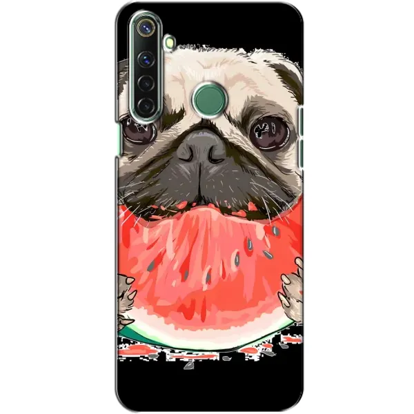 Чехол с рисунком «Смешной Мопс» для Realme 6i