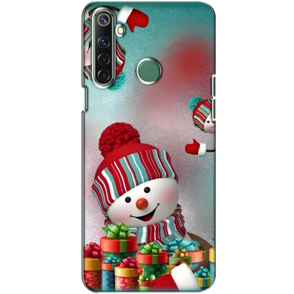 Чехол с рисунком «Снеговик в шапке» для Realme 6i Чехол с рисунком «Снеговик в шапке» для Realme 6i