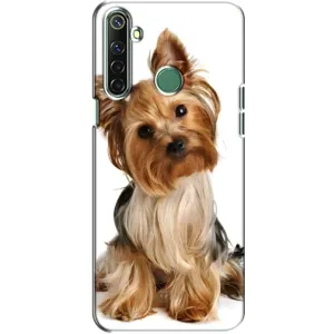 Чохол (ТПУ) Милі песики для Realme 6i (Пес Терьєр)