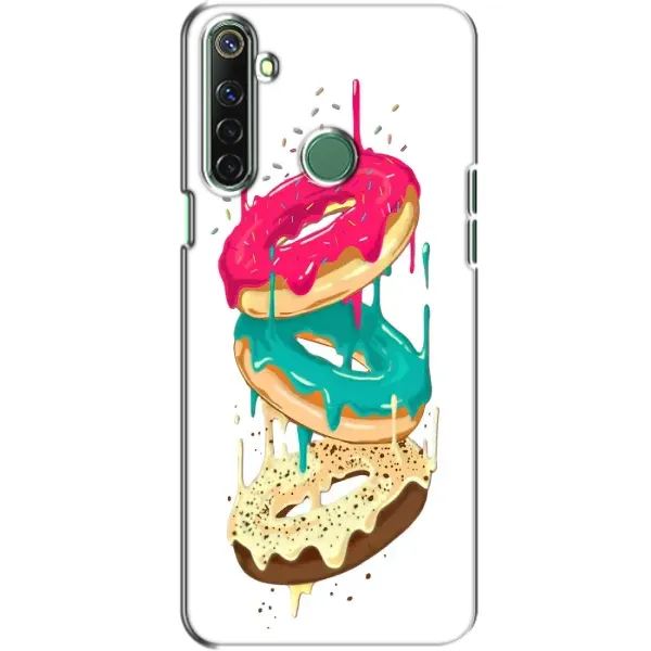 Чехол с рисунком «Сочные пончики» для Realme 6i