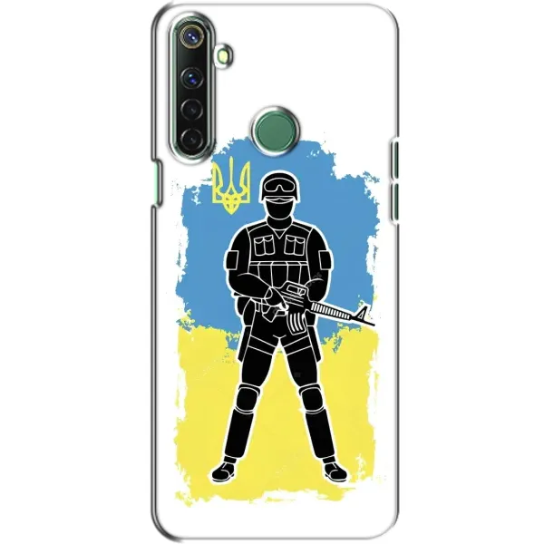 Чехол с рисунком «Солдат Украины» для Realme 6i Чехол с рисунком «Солдат Украины» для Realme 6i