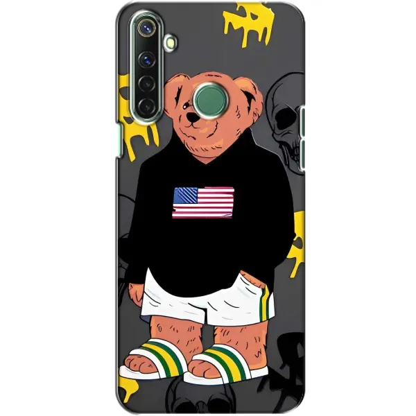 Чехол с рисунком «Teddy USA» для Realme 6i Чехол с рисунком «Teddy USA» для Realme 6i