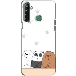 Чохли з зображенням різних тварин на Realme 6i (Здивовані ведмедики)