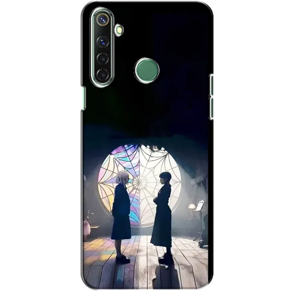 Чехол с рисунком «Уэнсдей и Энди» для Realme 6i