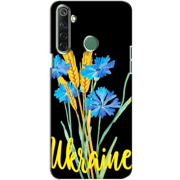 Чехол с рисунком «Ukraine в цветочках» для Realme 6i