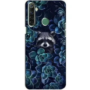 Силіконовий Чохол з Энотами на Realme 6i (В квітах)