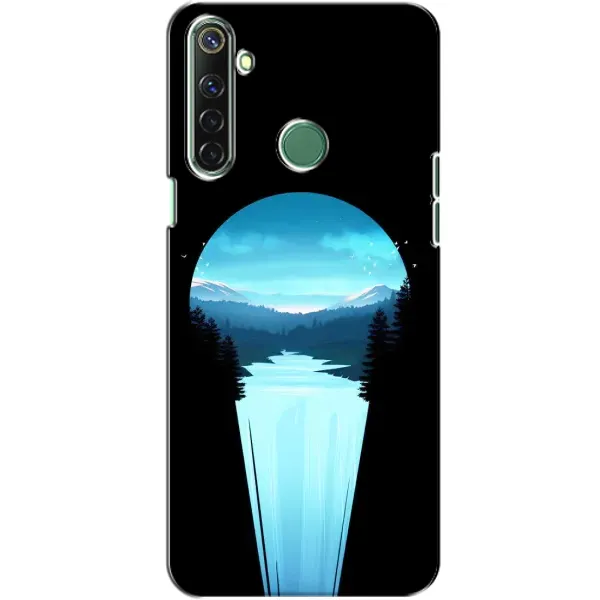 Чехол с рисунком «Синий Водопад» для Realme 6i Чехол с рисунком «Синий Водопад» для Realme 6i
