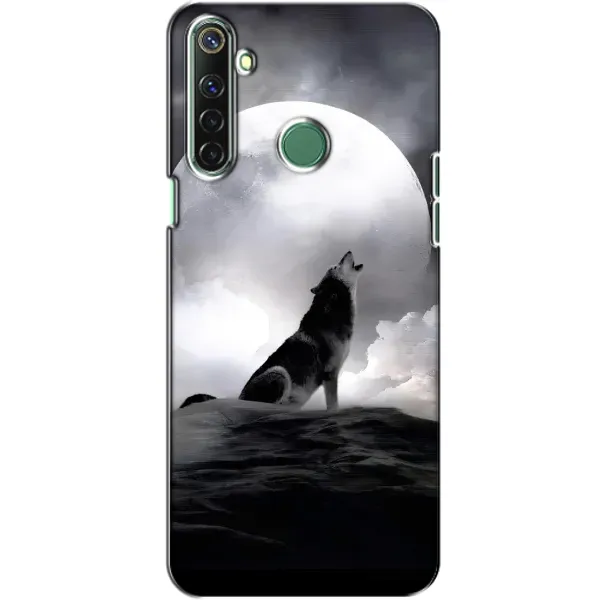 Чехол с рисунком «Волк и луна» для Realme 6i Чехол с рисунком «Волк и луна» для Realme 6i