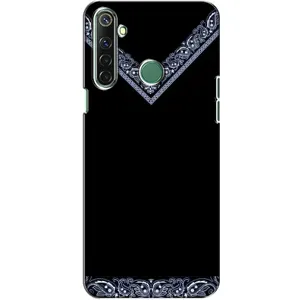 Силиконовый Чехол на Realme 6i (Воротник вышиванки)