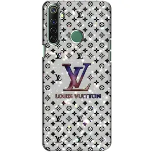 Чохол Стиль Louis Vuitton на Realme 6i (Яскравий LV)