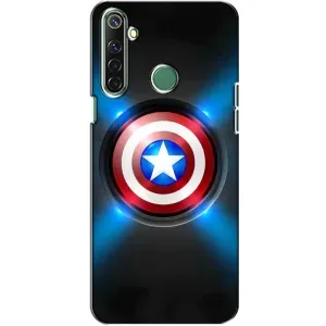 Чохол с Щітом Капітана Америки на Realme 6i (Яскраий Щит Капітана)