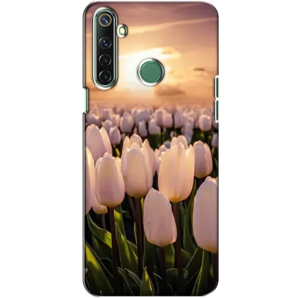 Чехол с рисунком «Закат с цветами» для Realme 6i Чехол с рисунком «Закат с цветами» для Realme 6i