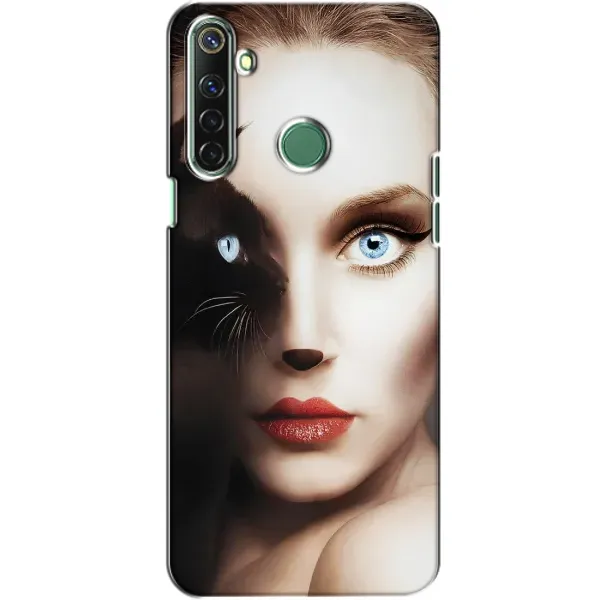 Чехол с рисунком «Женщина кошка» для Realme 6i Чехол с рисунком «Женщина кошка» для Realme 6i