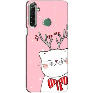 Чохол на тематику: Коти для Realme 6i (Зимовий кіт)
