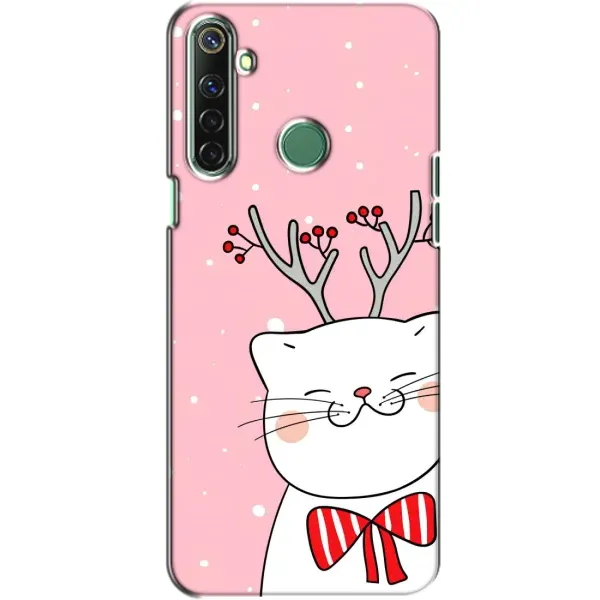Чехол с рисунком «Зимний кот» для Realme 6i Чехол с рисунком «Зимний кот» для Realme 6i