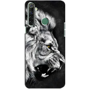 Чохол з картинкою на Realme 6i (Злий Лев)
