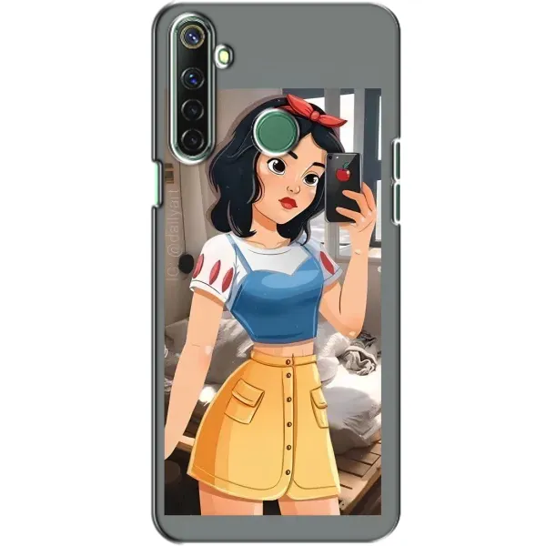 Чехол с рисунком «Белоснежка с телефоном» для Realme 6i