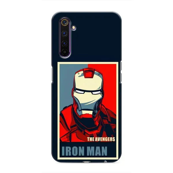 Чехол с рисунком «Art Iron man» для Realme 6 Pro Чехол с рисунком «Art Iron man» для Realme 6 Pro