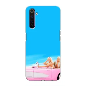 Силиконовый Чехол Барби Фильм на Realme 6 Pro (Барби и Кен)